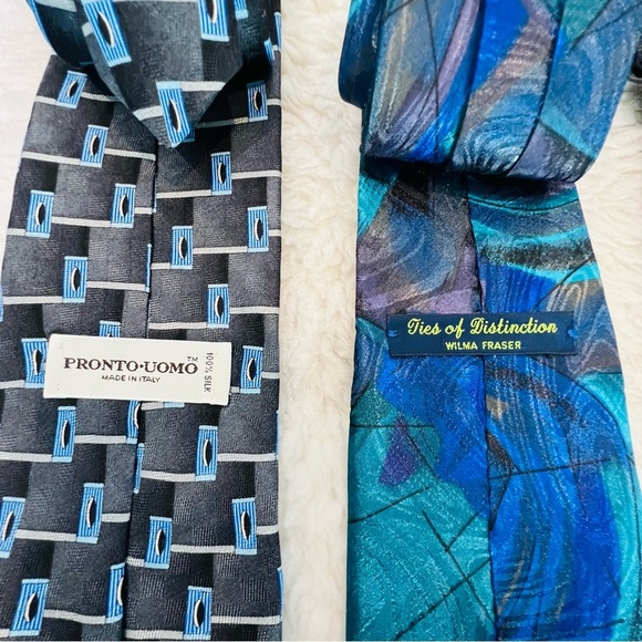 Vintage Branded lot of 8 Men’s Neckties - Picture 9 of 15